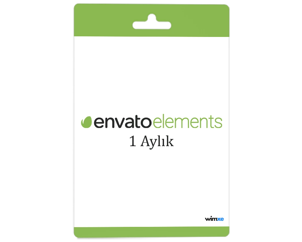 Envato Elements 1 Aylık