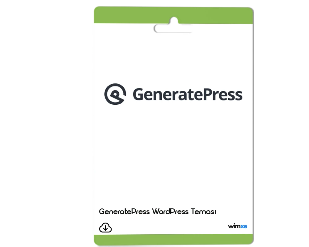 GeneratePress WordPress Teması