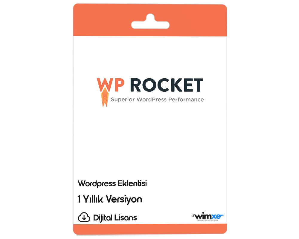 WP Rocket Lisans – 1 Yıllık