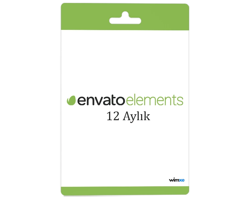 Envato Elements 12 Aylık Premium